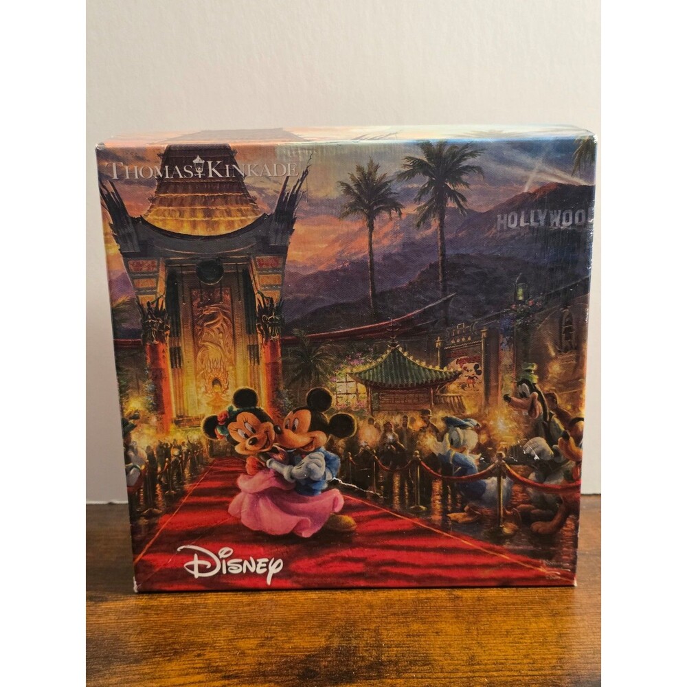 Ceaco - Disney Thomas Kinkade - Mikey and Minnie Hollywood - 750 Piece Puzzle